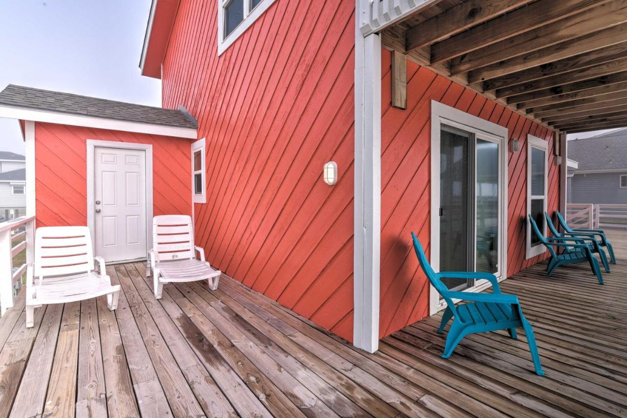 Beachfront Galveston Oasis Balconies, Ocean View! Dış mekan fotoğraf