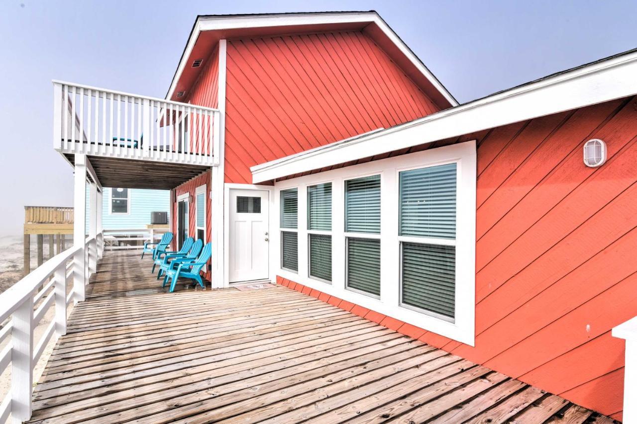 Beachfront Galveston Oasis Balconies, Ocean View! Dış mekan fotoğraf